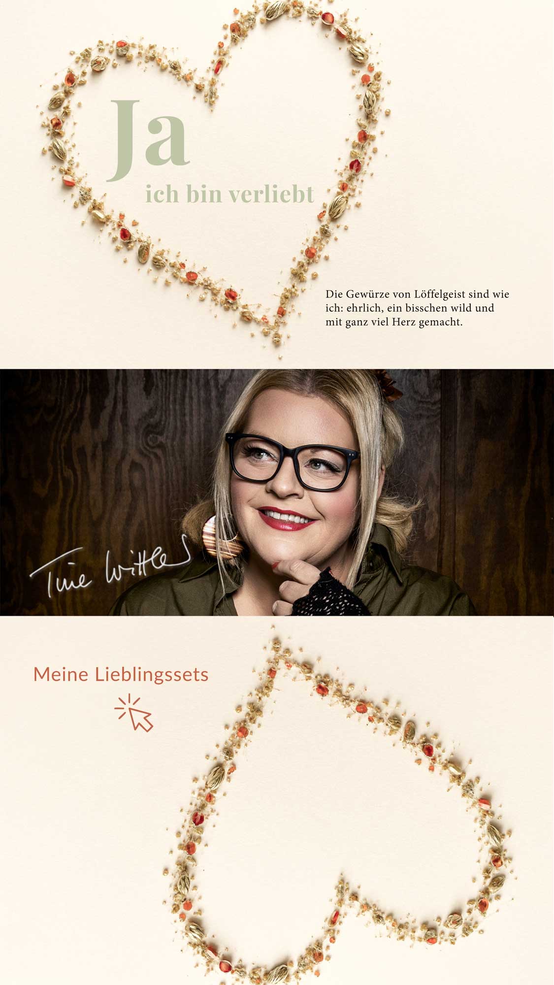 Tine Wittler Lieblingssets Tine Wittler Lieblingssets